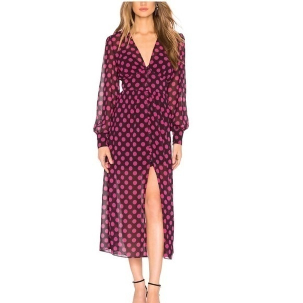NWT L’Academie The Phylicia midi dress